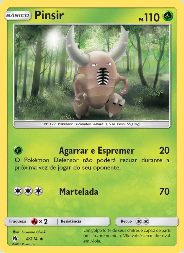 Image of the card Pinsir
