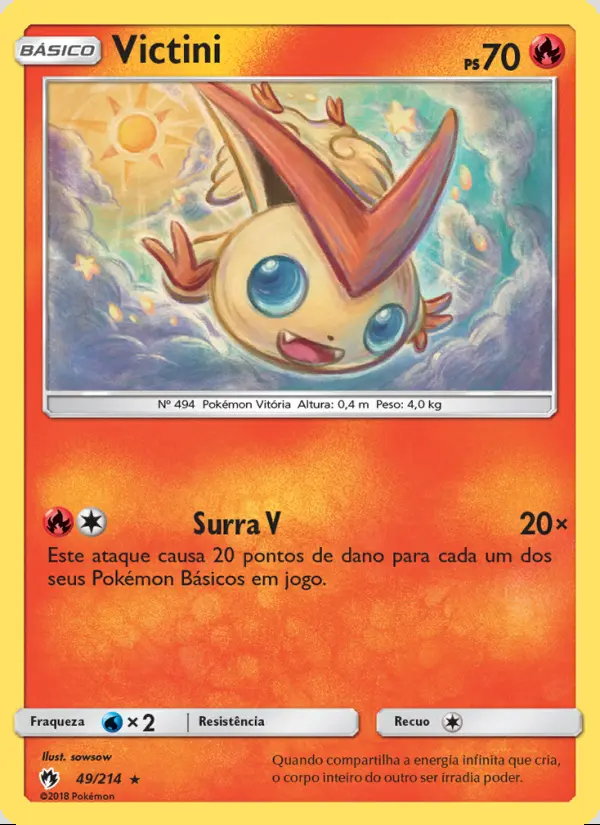 Image of the card Victini