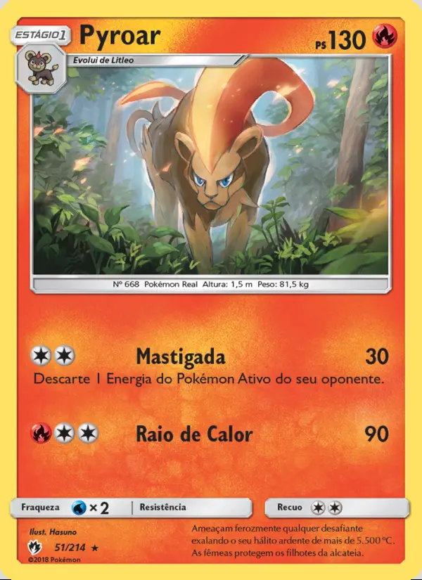Image of the card Pyroar