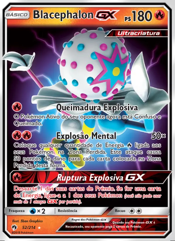 Image of the card Blacephalon GX