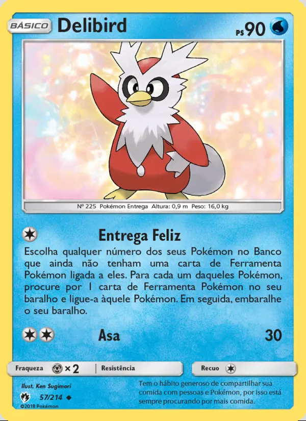 Image of the card Delibird