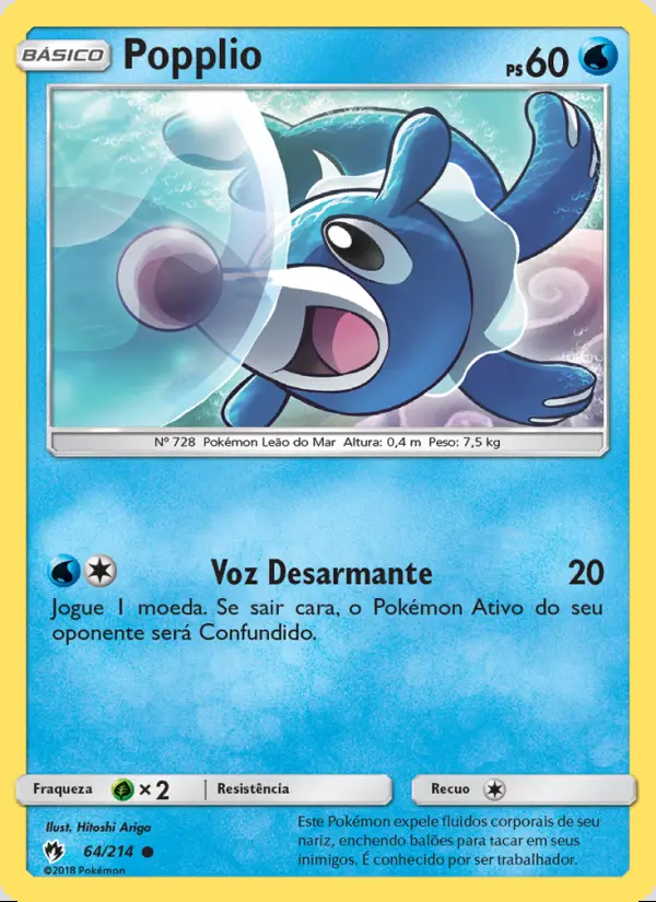 Image of the card Popplio