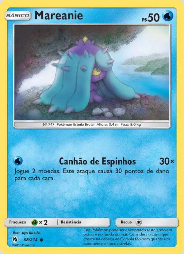 Image of the card Mareanie