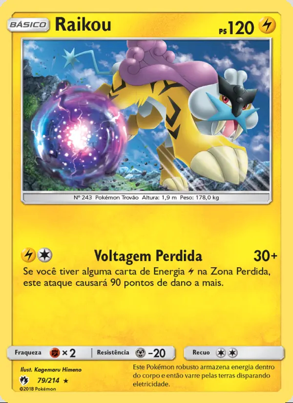 Image of the card Raikou