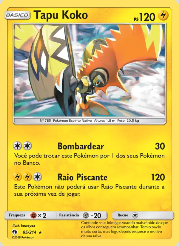 Image of the card Tapu Koko