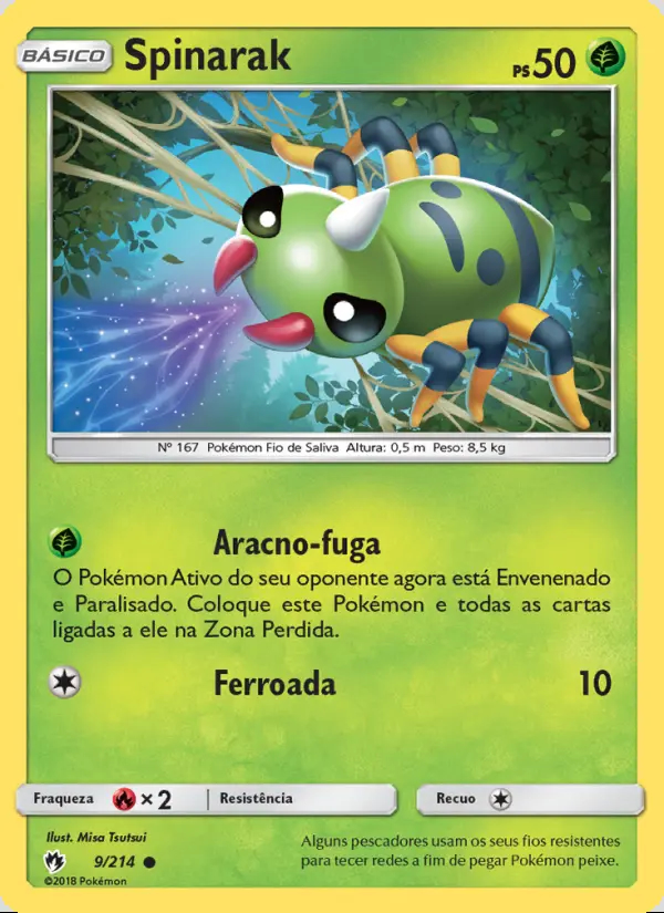 Image of the card Spinarak