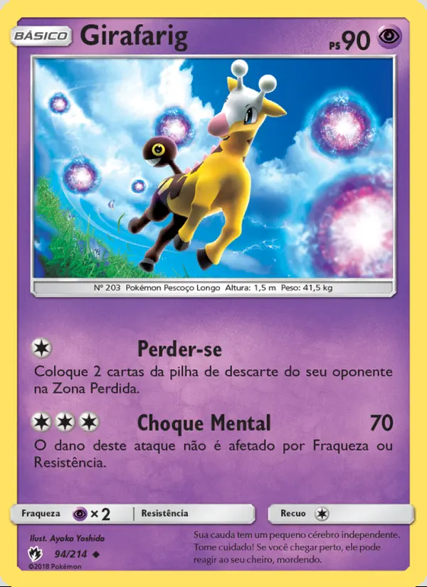 Image of the card Girafarig