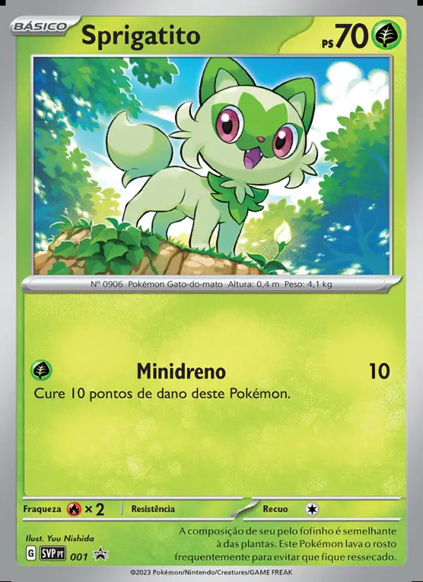 Image of the card Sprigatito