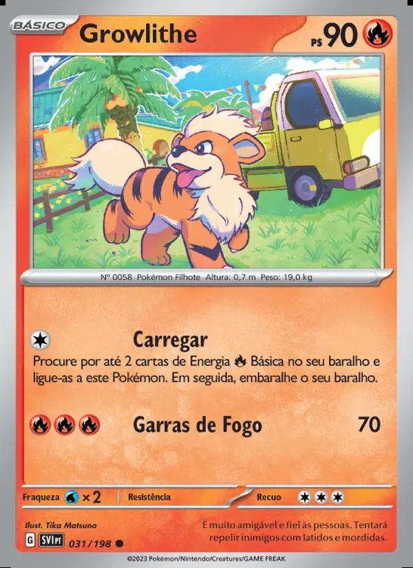 Image of the card Growlithe