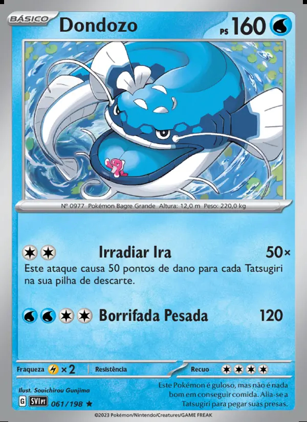 Image of the card Dondozo