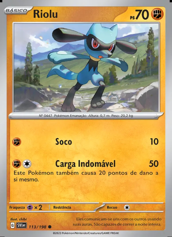 Image of the card Riolu