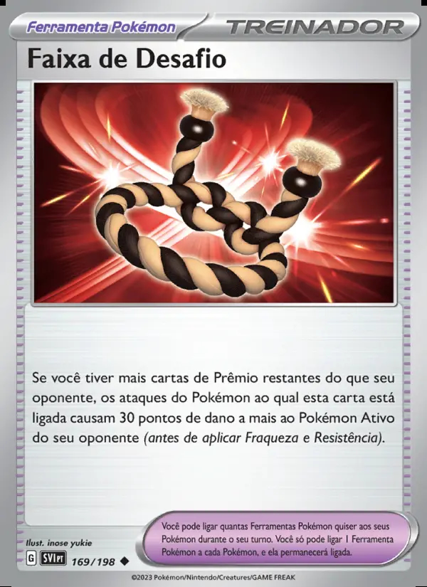 Image of the card Faixa de Desafio