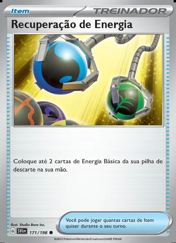 Image of the card Recuperação de Energia