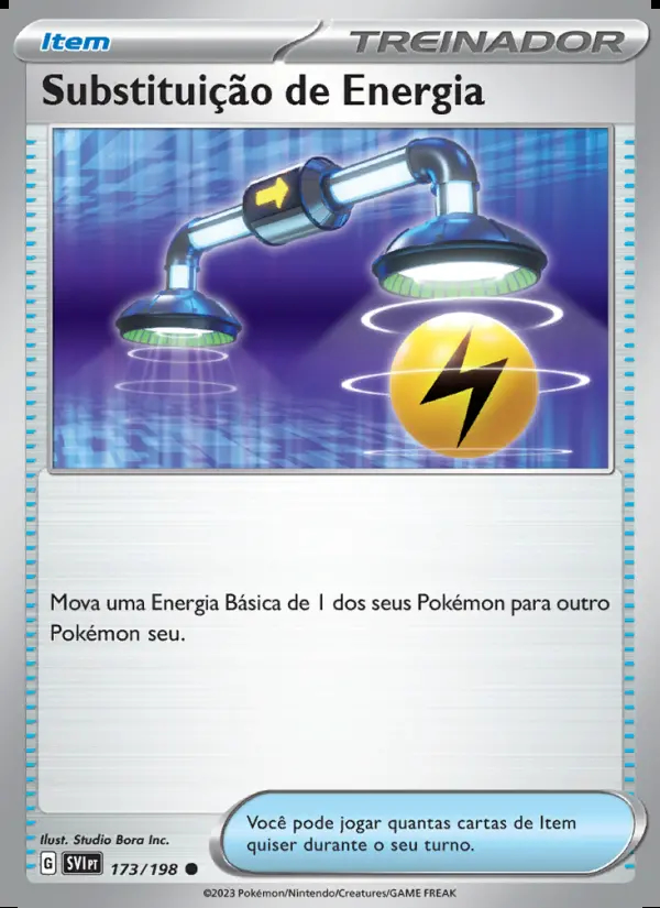 Image of the card Substituição de Energia