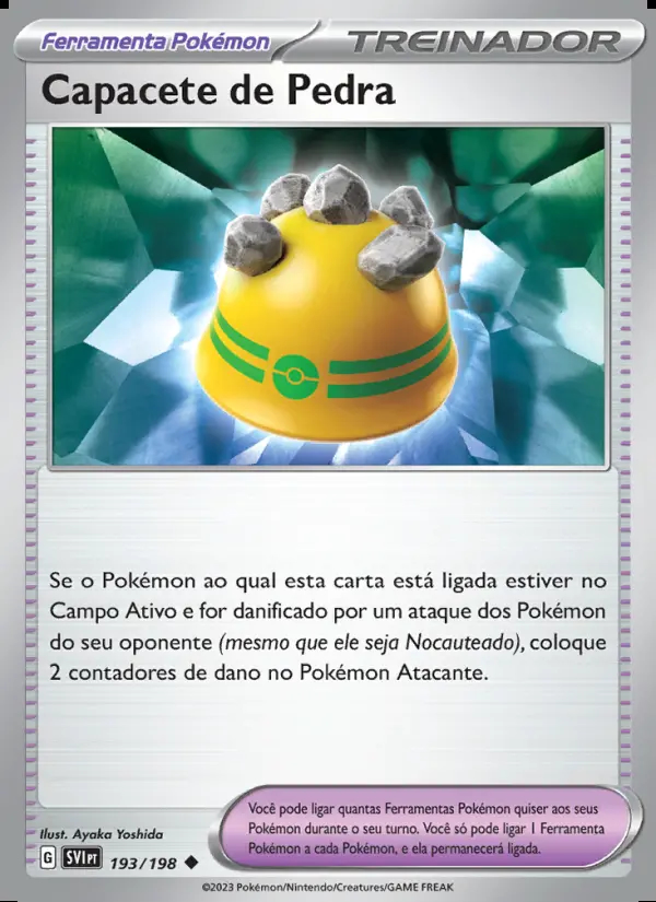 Image of the card Capacete de Pedra