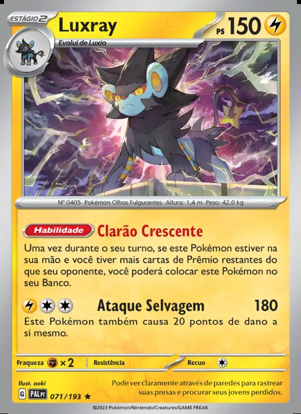 Image of the card Luxray