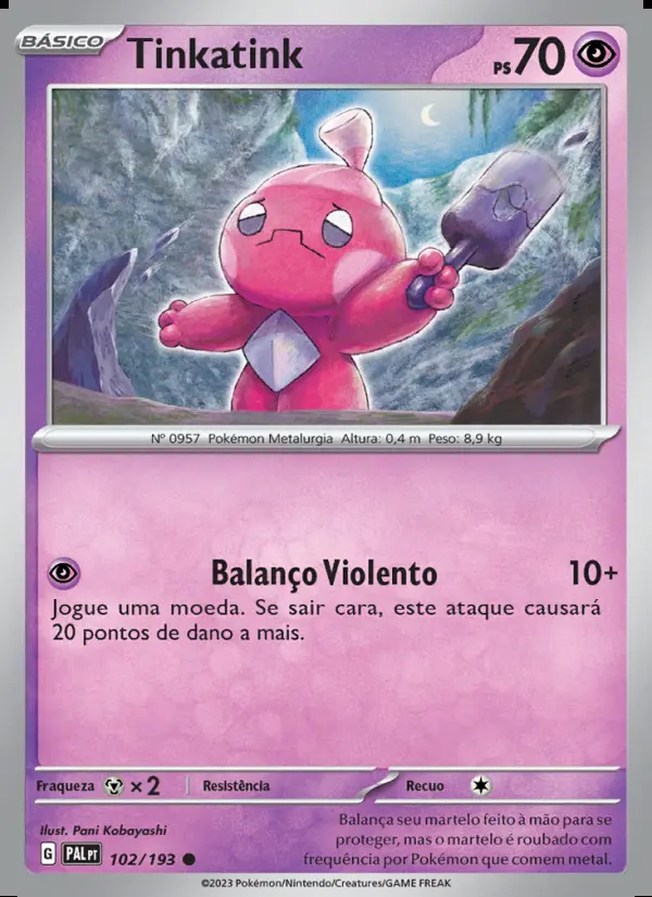 Image of the card Tinkatink