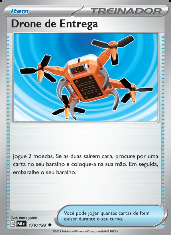 Image of the card Drone de Entrega