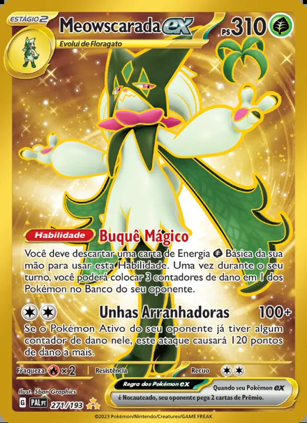 Image of the card Meowscarada ex