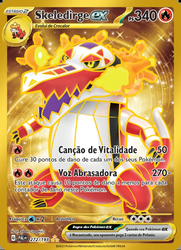 Image of the card Skeledirge ex