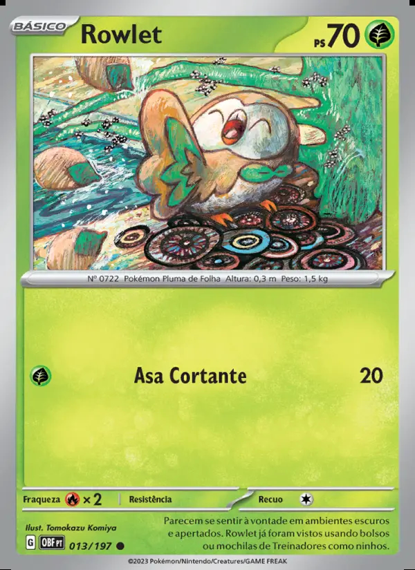 Image of the card Rowlet