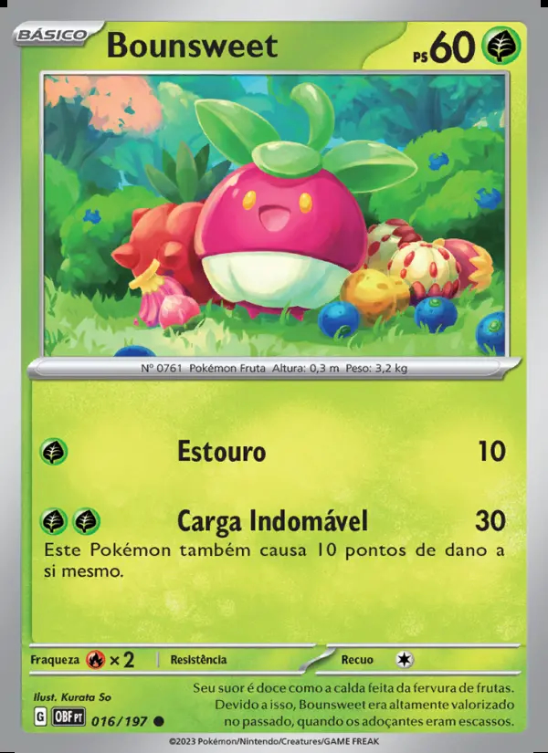 Image of the card Bounsweet