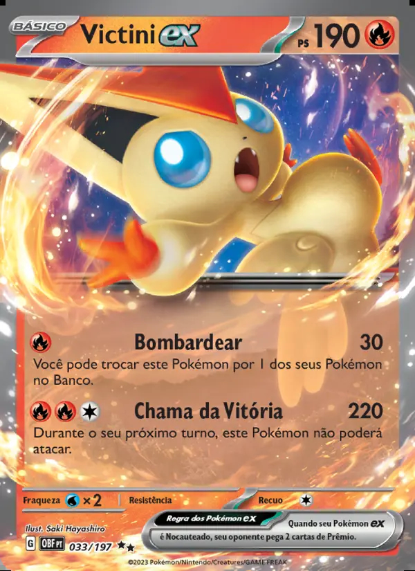 Image of the card Victini ex