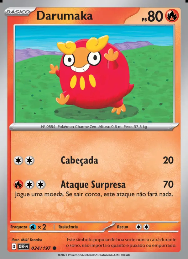 Image of the card Darumaka