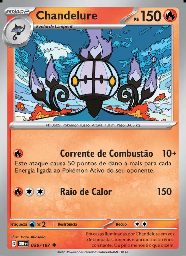 Image of the card Chandelure