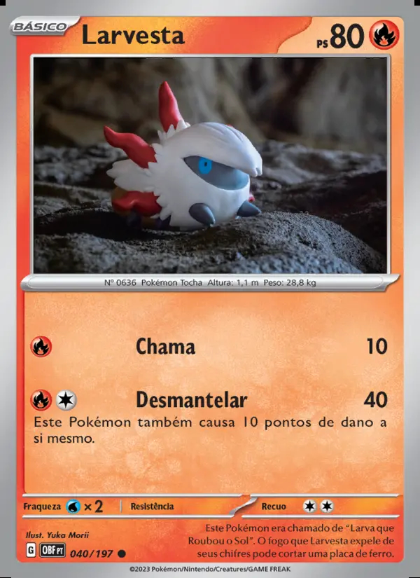 Image of the card Larvesta