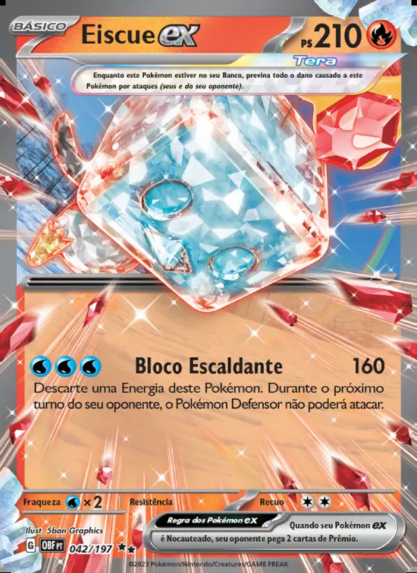 Image of the card Eiscue ex