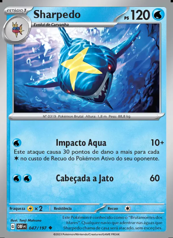 Image of the card Sharpedo