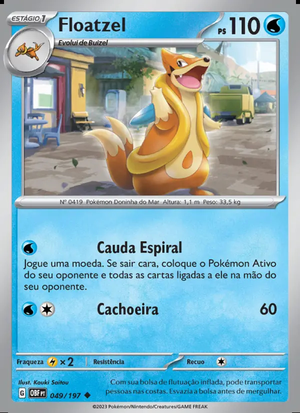 Image of the card Floatzel