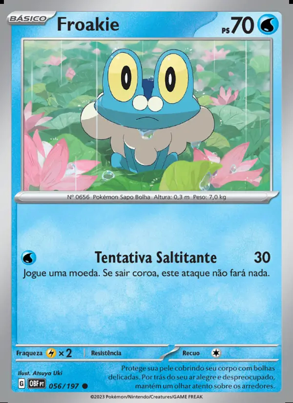 Image of the card Froakie