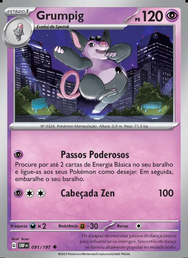 Image of the card Grumpig