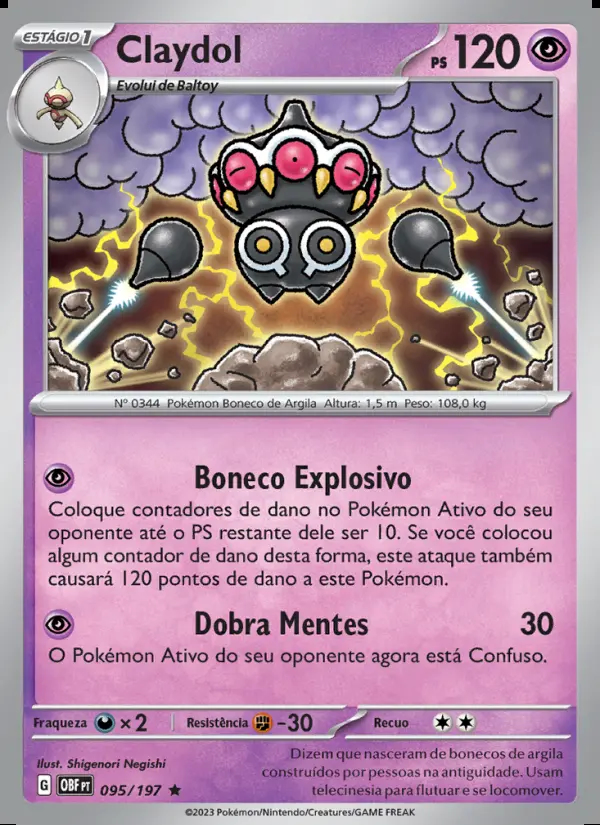 Image of the card Claydol