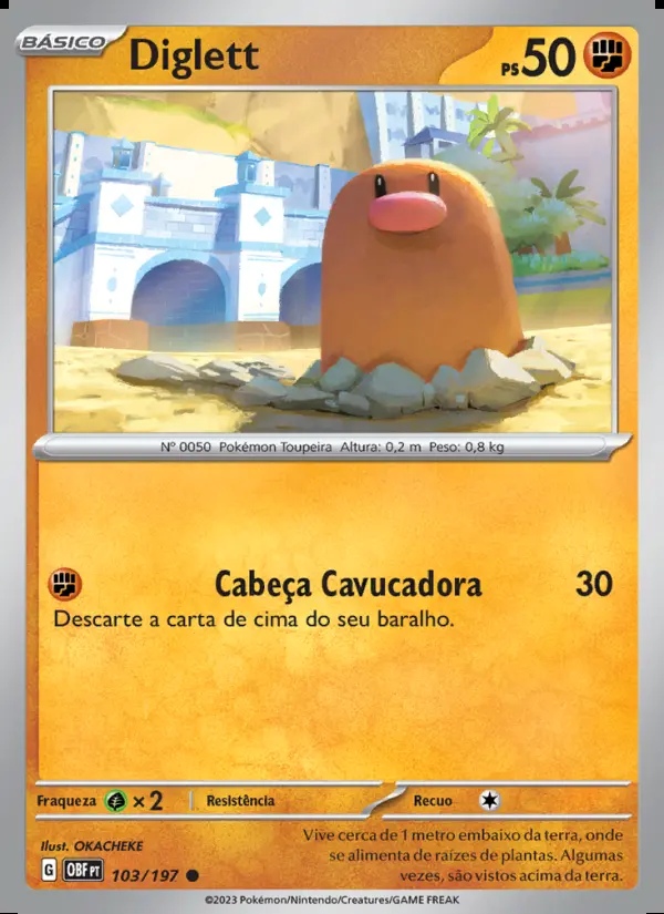 Image of the card Diglett