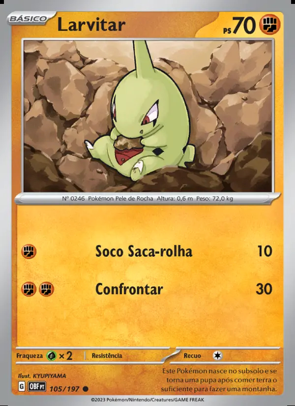 Image of the card Larvitar