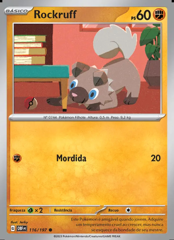 Image of the card Rockruff