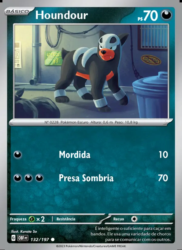 Image of the card Houndour