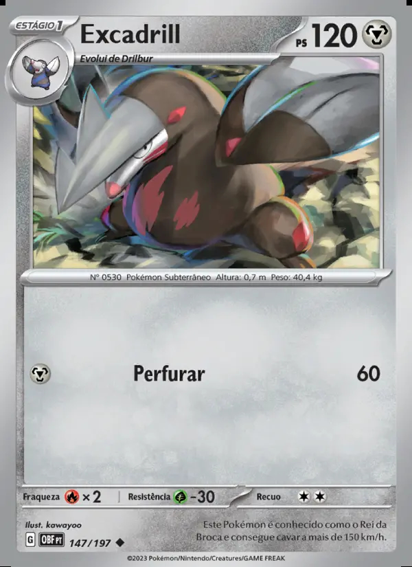 Image of the card Excadrill