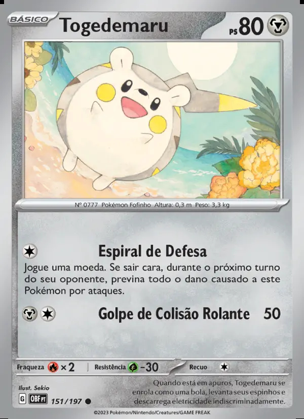 Image of the card Togedemaru