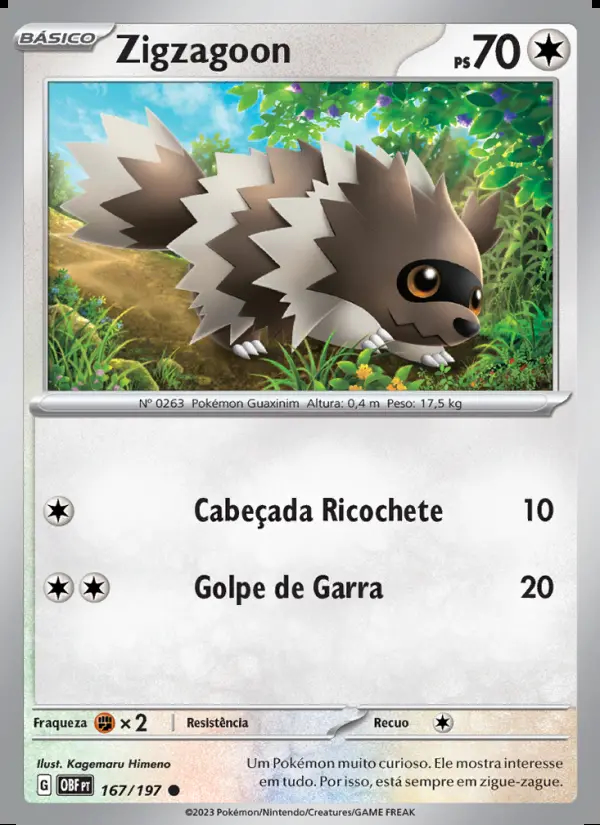 Image of the card Zigzagoon