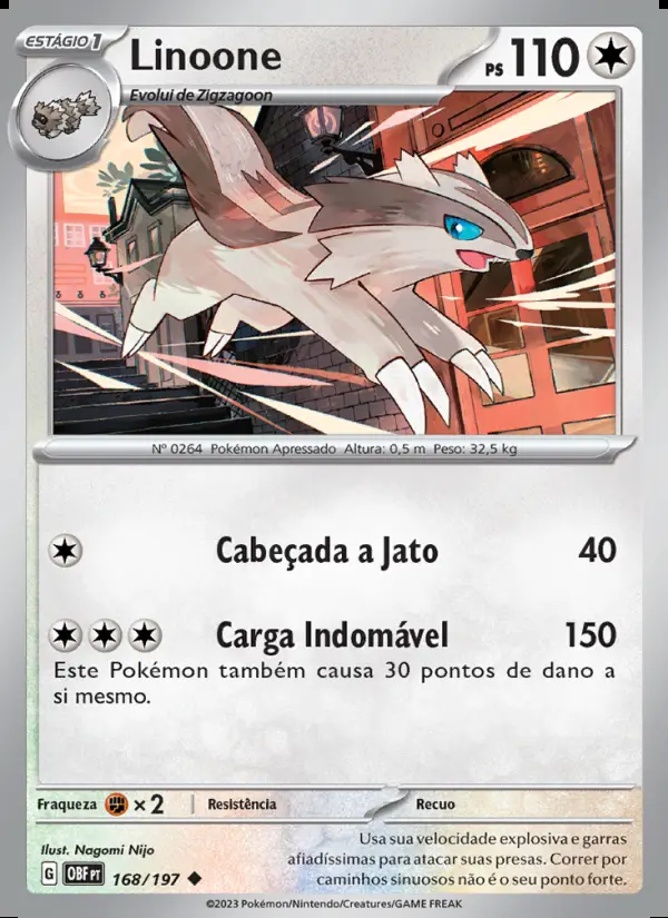 Image of the card Linoone