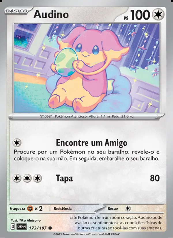 Image of the card Audino