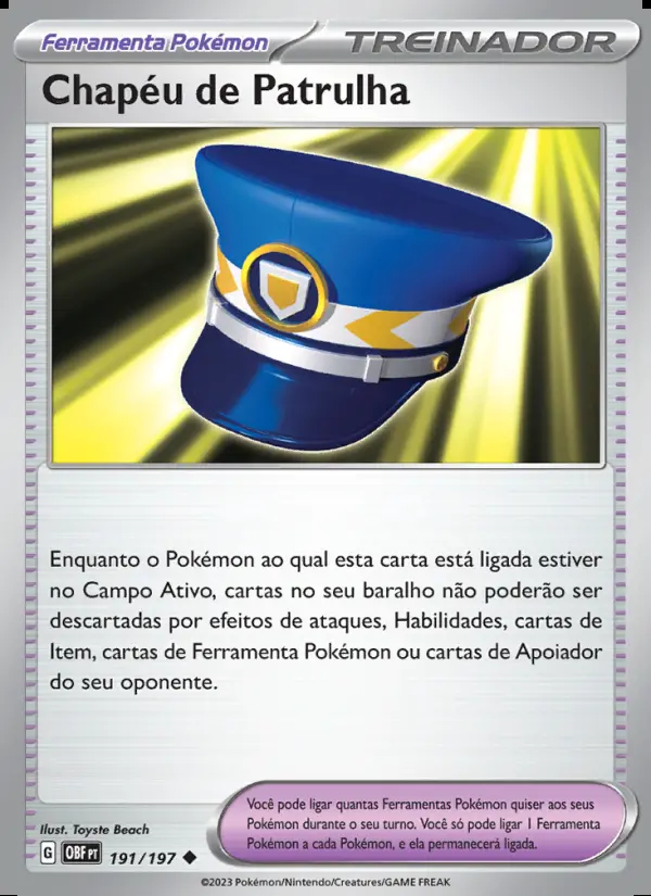 Image of the card Chapéu de Patrulha