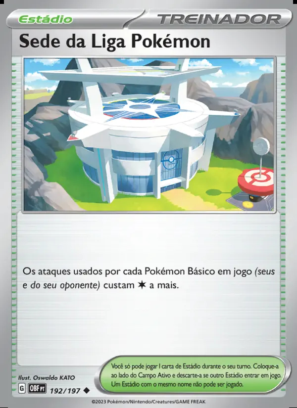 Image of the card Sede da Liga Pokémon