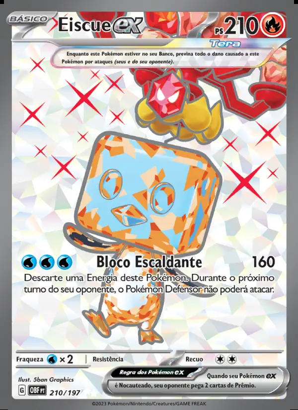 Image of the card Eiscue ex