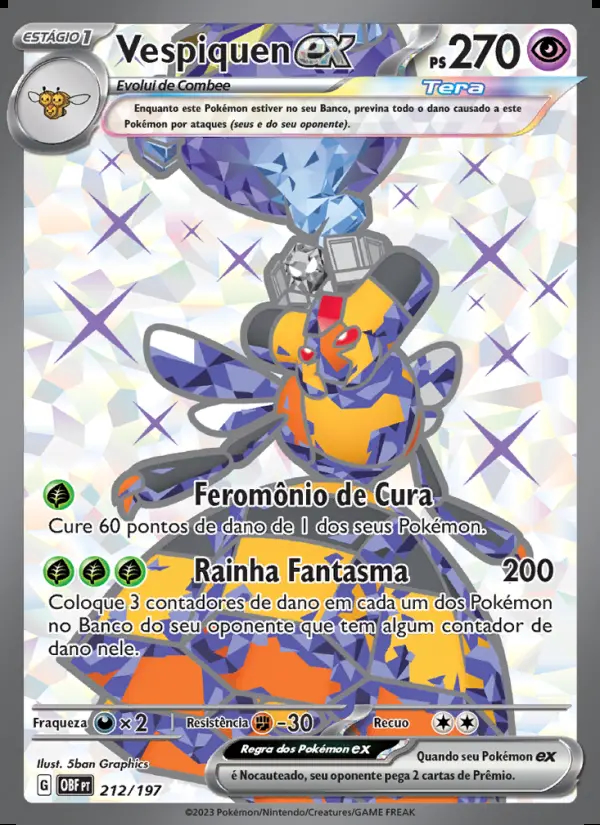 Image of the card Vespiquen ex