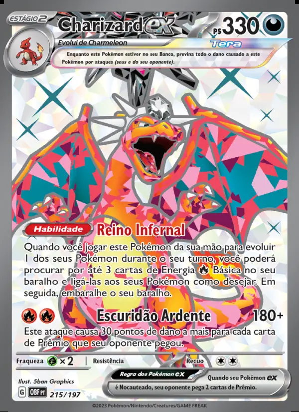 Image of the card Charizard ex